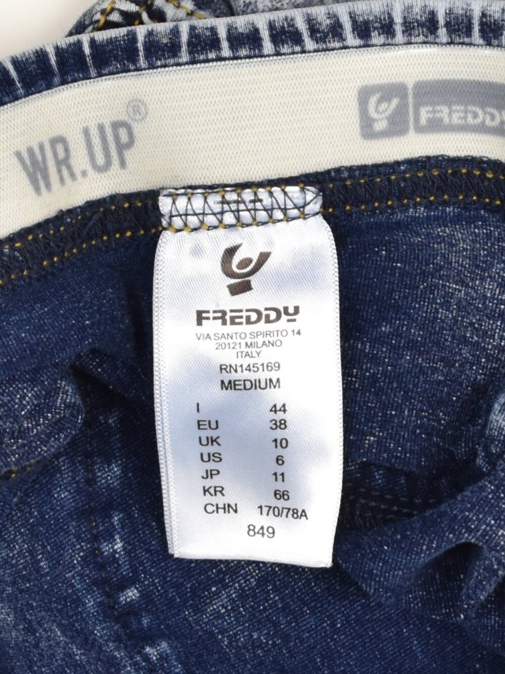Freddy Skinny Butt Lifting Jeans - 6 - Picture 9 of 10